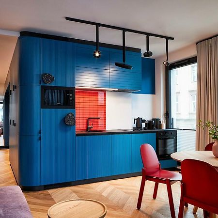 Rajska Blue Luxury Apartment Krakow Bagian luar foto