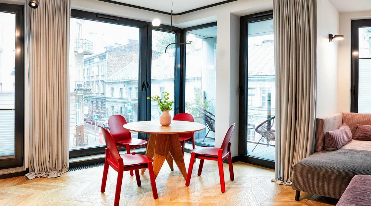 Rajska Blue Luxury Apartment Krakow Bagian luar foto