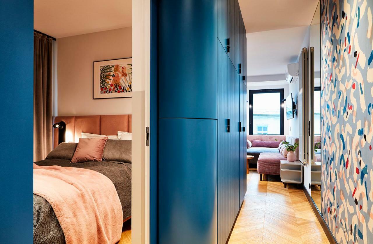 Rajska Blue Luxury Apartment Krakow Bagian luar foto