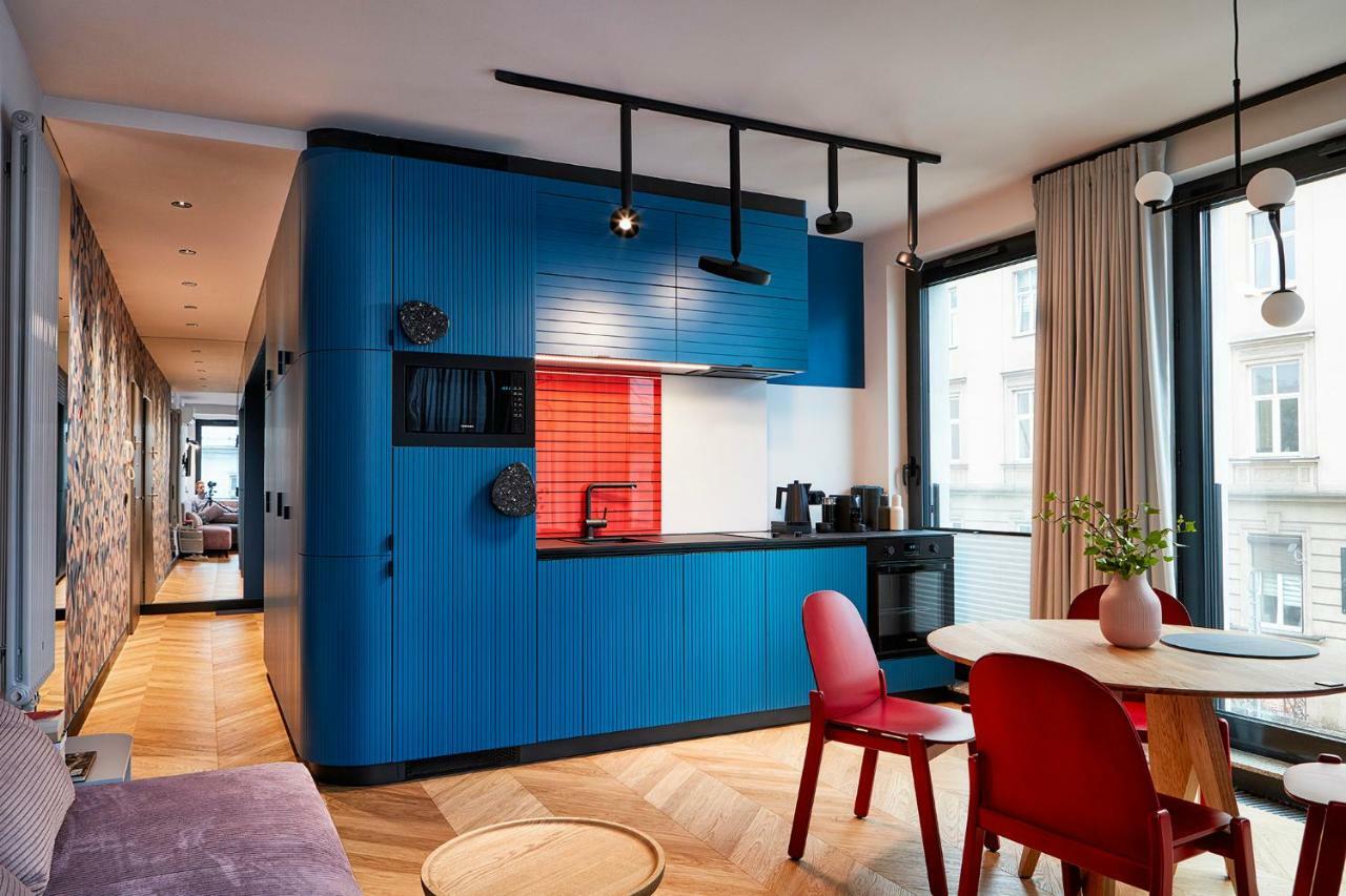 Rajska Blue Luxury Apartment Krakow Bagian luar foto