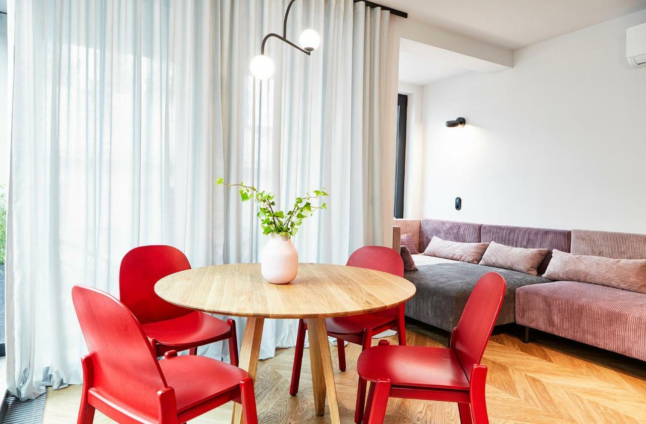 Rajska Blue Luxury Apartment Krakow Bagian luar foto
